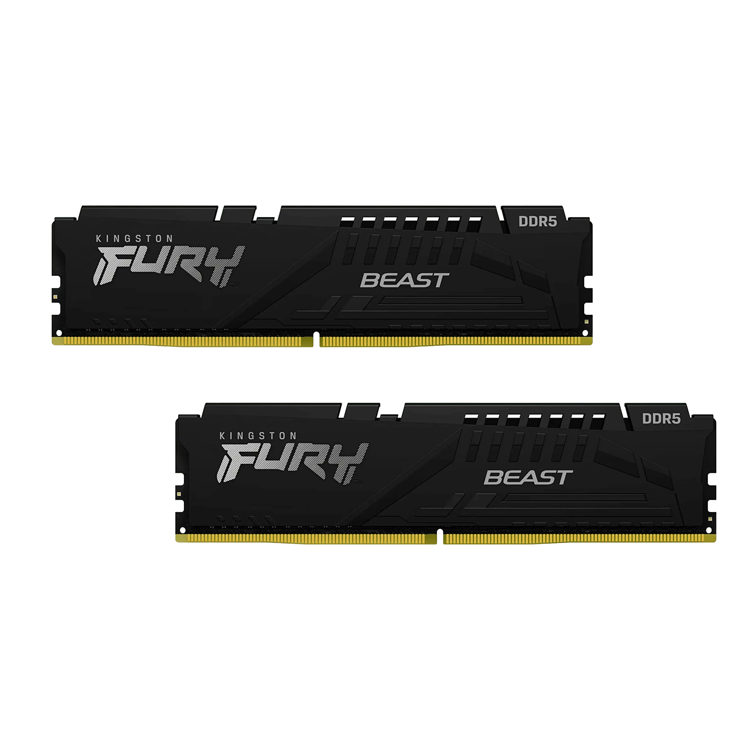 Kingston Fury Beast 64GB (32GBx2) DDR5 6000MHz CL36 Memory Kit - Black